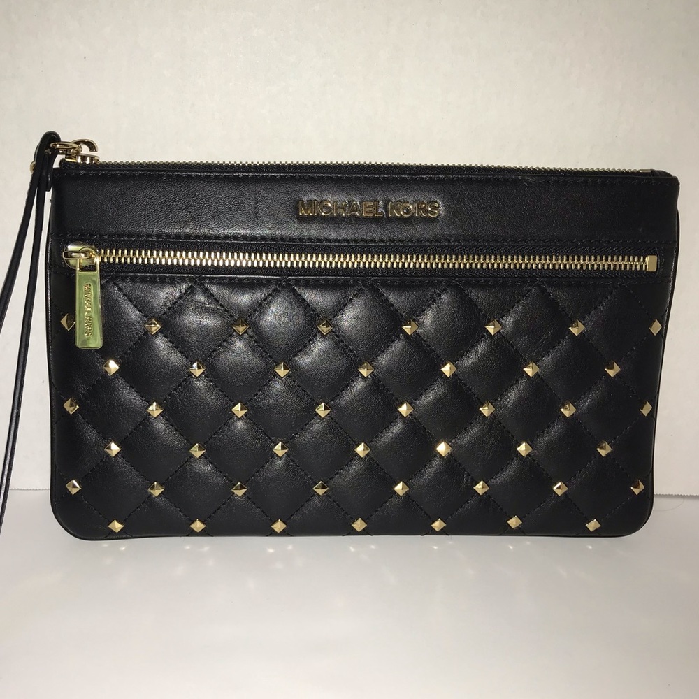 MK Studded Wristlet